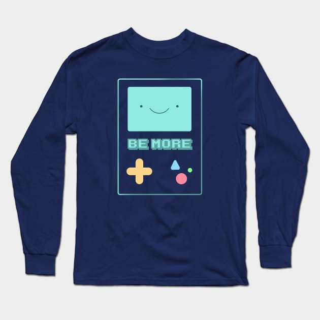 Cute Adventure Time Bmo Hello World Programmer Programming Female Long Sleeve T-Shirt by yellowpomelo